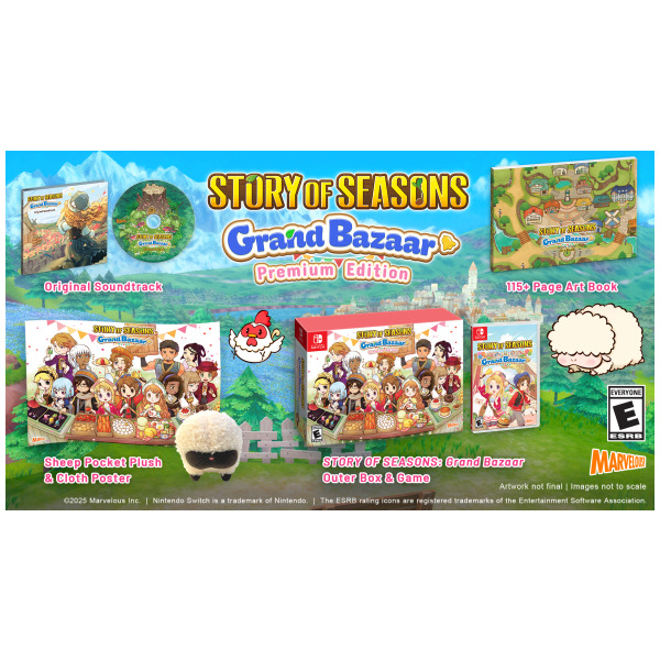 Story of Seasons Grand Bazaar Premium Edition - Switch - - PNP